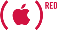 Apple赤いロゴ
